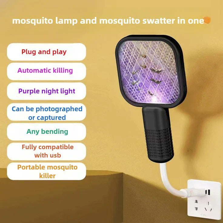Portable USB Electric Mosquito Killer – Silent & Energy-Saving